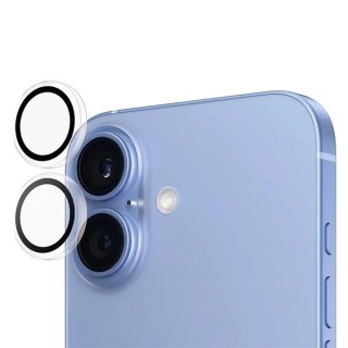 Szkło hartowane PanzerGlass Hoops Transparent Lens Protector na aparat do iPhone 16 / 16 Plus