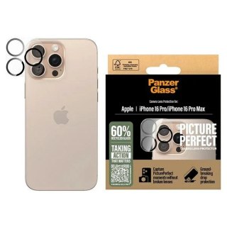 Szkło hartowane PanzerGlass PicturePerfect Lens Protector na aparat do iPhone 16 Pro / 16 Pro Max