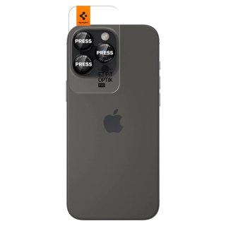 Szkło hartowane Spigen Optik Pro L-Series Glas.tR EZ Fit na aparat do iPhone 14 Pro / Pro Max / 15 Pro / Pro Max / 16 Pro / 16 P
