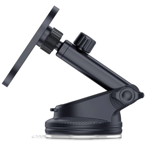 Uchwyt samochodowy z ładowarką 15W Tech-Protect MM15W-V6 z MagSafe na deskę rozdzielczą i kratkę nawiewu - czarny