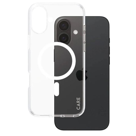 CARE by PanzerGlass Flagship Case iPhone 16 Plus 6.7" biały/white MagSafe 1339 CARE by PanzerGlass Flagship Case iPhone 16 Plus 6.7" biały/white MagSafe 1339