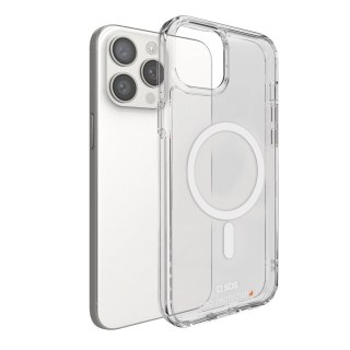Etui SBS D3O MagSafe do iPhone 15 Pro Max - przezroczyste