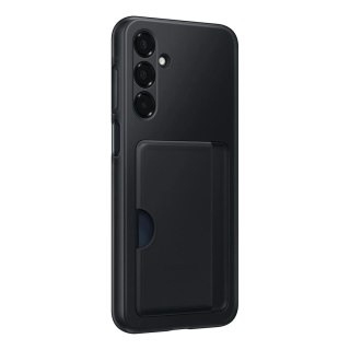 Etui Samsung Card Slot Case EF-OA166TBEGWW z kieszenią na karty do Samsung Galaxy A16 - czarne