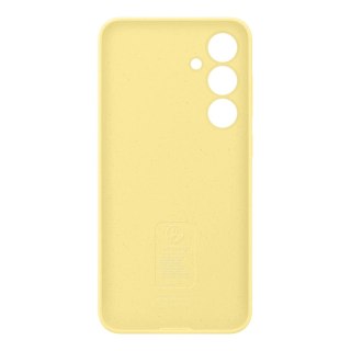Etui Samsung Silicone Case EF-PS721CYEGWW do Samsung Galaxy S24 FE - żółte