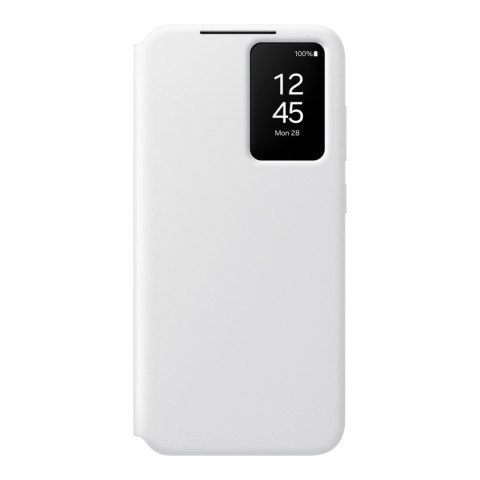 Etui Samsung Smart View Wallet EF-ZS721CWEGWW do Samsung Galaxy S24 FE - białe Etui Samsung Smart View Wallet EF-ZS721CWEGWW do Samsung Galaxy S24 FE - białe