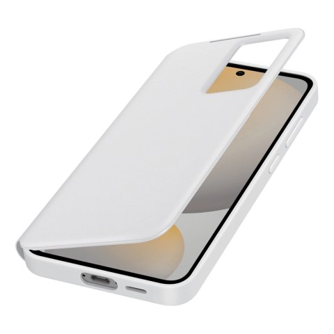 Etui Samsung Smart View Wallet EF-ZS721CWEGWW do Samsung Galaxy S24 FE - białe Etui Samsung Smart View Wallet EF-ZS721CWEGWW do Samsung Galaxy S24 FE - białe