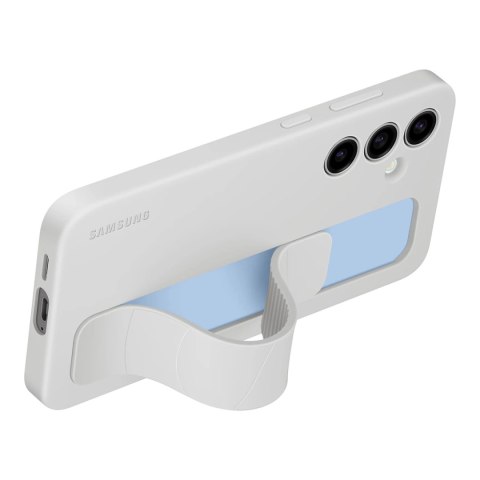 Etui Samsung Standing Grip Case EF-GS921CLEGWW z uchwytem / podstawką do Samsung Galaxy S24 FE - szare Etui Samsung Standing Grip Case EF-GS921CLEGWW z uchwytem / podstawką do Samsung Galaxy S24 FE - szare