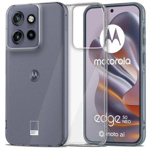 Etui Tech-Protect FlexAir na Motorola Edge 50 Neo - przezroczyste Etui Tech-Protect FlexAir na Motorola Edge 50 Neo - przezroczyste