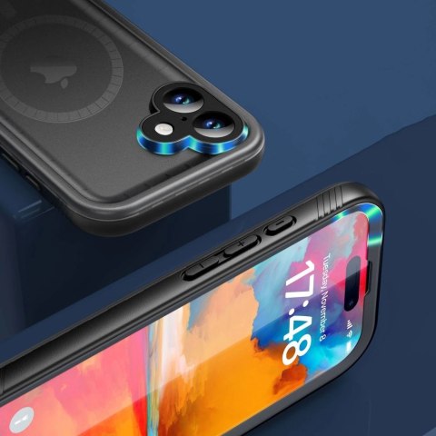 Etui Tech-Protect ShellBox MagSafe IP68 na iPhone 16 - czarne Etui Tech-Protect ShellBox MagSafe IP68 na iPhone 16 - czarne