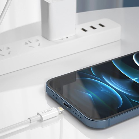 Kabel Dudao L6X USB-C - Lightning PD 20W 1m - biały Kabel Dudao L6X USB-C - Lightning PD 20W 1m - biały