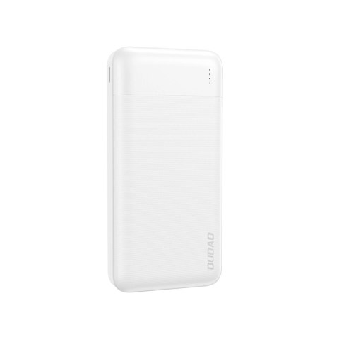 Powerbank Dudao K18-1W 10000mAh USB-A / USB-C / Micro USB - biały Powerbank Dudao K18-1W 10000mAh USB-A / USB-C / Micro USB - biały