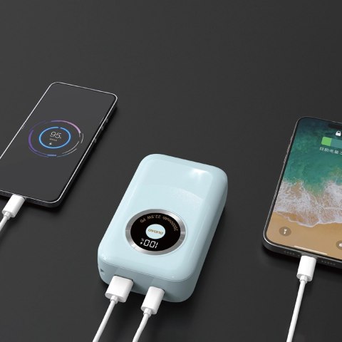 Powerbank Dudao K21Pro Mini 20000mAh 22.5W - niebieski Powerbank Dudao K21Pro Mini 20000mAh 22.5W - niebieski