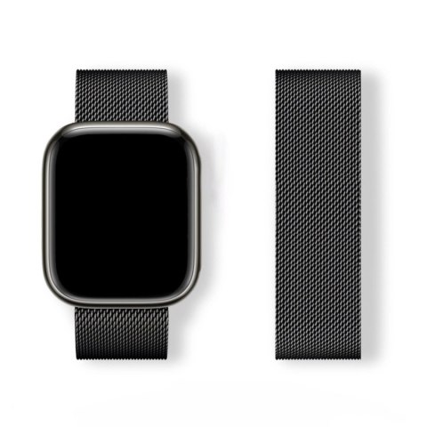 Bransoleta Milanese Loop 38/40/41 - czarna Bransoleta Milanese Loop 38/40/41 - czarna