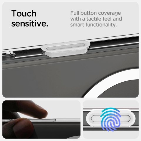 Etui Spigen Ultra Hybrid "T" Mag MagSafe na iPhone 16 Pro Max - białe