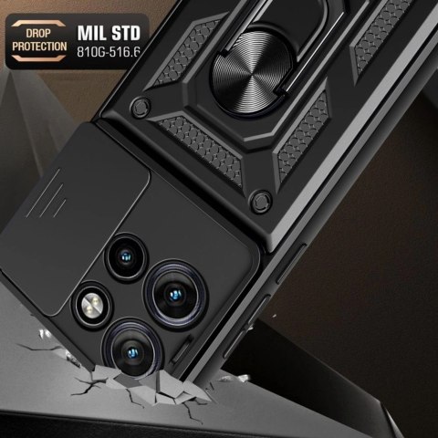 Etui Tech-Protect CamShield Pro na Motorola EDGE 50 NEO - czarne
