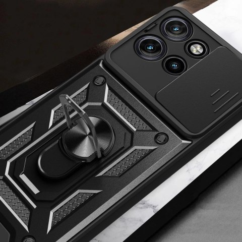Etui Tech-Protect CamShield Pro na Motorola EDGE 50 NEO - czarne