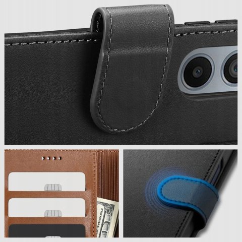 Etui Tech-Protect Wallet na Xiaomi Redmi 14C - czarne Etui Tech-Protect Wallet na Xiaomi Redmi 14C - czarne