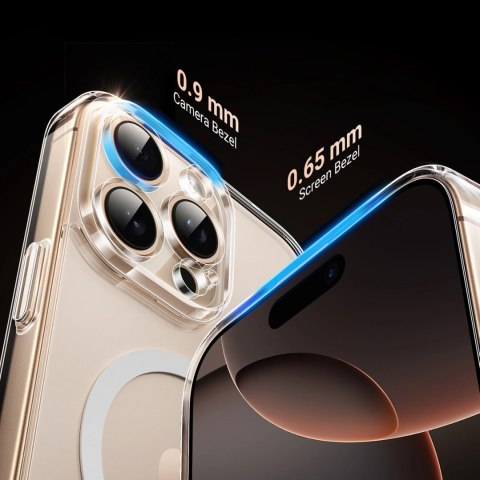 Etui Ugreen Classy Clear Magnetic z MagSafe na iPhone 16 Pro - przezroczyste
