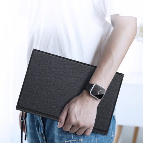 Etui z klawiaturą Bluetooth Dux Ducis (Seria TK) do Samsung Tab S9 Plus / S9 FE Plus - czarne Etui z klawiaturą Bluetooth Dux Ducis (Seria TK) do Samsung Tab S9 Plus / S9 FE Plus - czarne