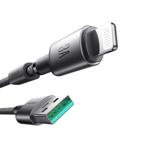 Kabel Joyroom S-A50 Unlimited Series 3A USB-A - Lightning z organizerem magnetycznym 1,2m - szary Kabel Joyroom S-A50 Unlimited Series 3A USB-A - Lightning z organizerem magnetycznym 1,2m - szary