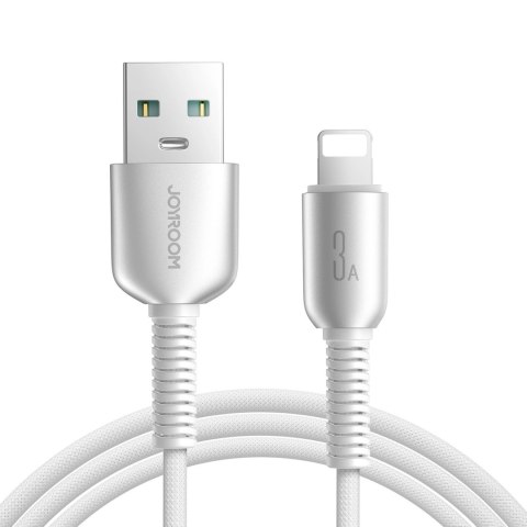 Kabel Joyroom S-A51 Cutting-Edge Series 3A USB-A - Lightning 1,2m - jasnoszary Kabel Joyroom S-A51 Cutting-Edge Series 3A USB-A - Lightning 1,2m - jasnoszary