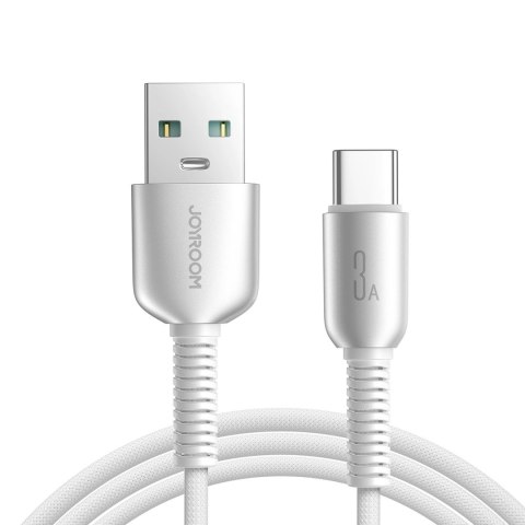 Kabel Joyroom S-A51 Cutting-Edge Series 3A USB-A - USB-C 1,2m - jasnoszary Kabel Joyroom S-A51 Cutting-Edge Series 3A USB-A - USB-C 1,2m - jasnoszary