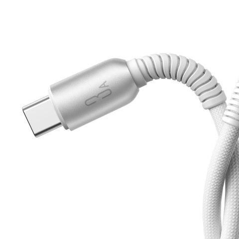 Kabel Joyroom S-A51 Cutting-Edge Series 3A USB-A - USB-C 1,2m - jasnoszary Kabel Joyroom S-A51 Cutting-Edge Series 3A USB-A - USB-C 1,2m - jasnoszary