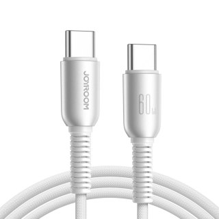 Kabel Joyroom S-A51 Cutting-Edge Series 60W USB-C - USB-C 1,2m - jasnoszary