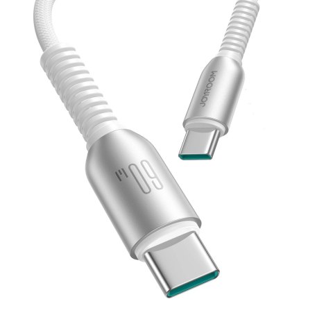 Kabel Joyroom S-A51 Cutting-Edge Series 60W USB-C - USB-C 1,2m - jasnoszary Kabel Joyroom S-A51 Cutting-Edge Series 60W USB-C - USB-C 1,2m - jasnoszary