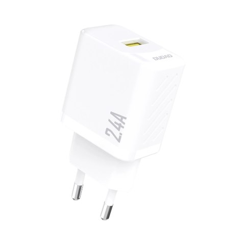 Ładowarka Dudao A23 2.4A USB-A - biała Ładowarka Dudao A23 2.4A USB-A - biała