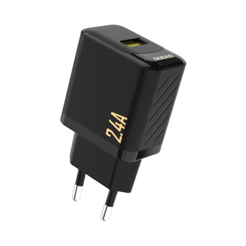 Ładowarka Dudao A23 2.4A USB-A - czarna Ładowarka Dudao A23 2.4A USB-A - czarna