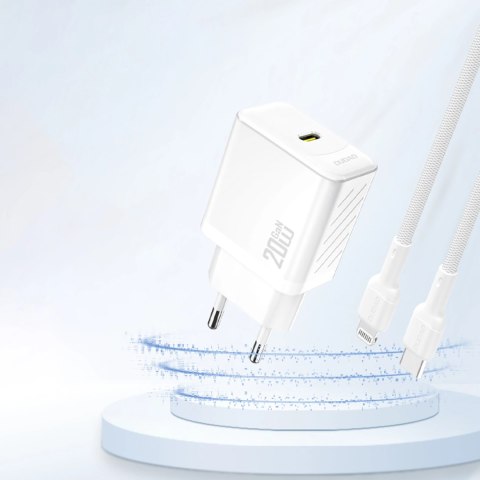 Ładowarka Dudao A26 PD20W GaN USB-C - biała Ładowarka Dudao A26 PD20W GaN USB-C - biała