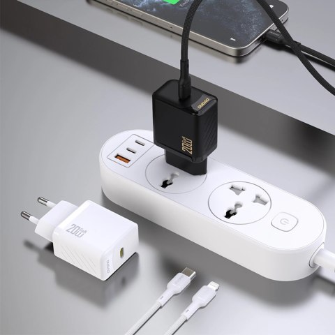 Ładowarka Dudao A26 PD20W GaN USB-C - biała Ładowarka Dudao A26 PD20W GaN USB-C - biała