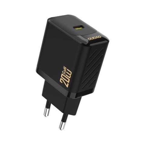 Ładowarka Dudao A26 PD20W GaN USB-C - czarna Ładowarka Dudao A26 PD20W GaN USB-C - czarna