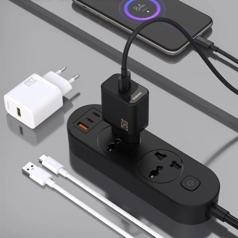 Ładowarka Dudao A27S 25W GaN USB-A - biała Ładowarka Dudao A27S 25W GaN USB-A - biała