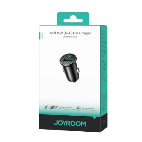 Ładowarka samochodowa Joyroom JR-CCN16 Mini 15W - czarna