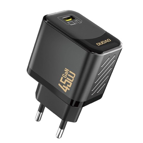 Ładowarka sieciowa Dudao A28 45W GaN USB-C - czarna Ładowarka sieciowa Dudao A28 45W GaN USB-C - czarna