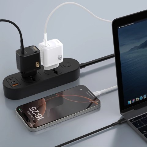 Ładowarka sieciowa Dudao A28 45W GaN USB-C - czarna Ładowarka sieciowa Dudao A28 45W GaN USB-C - czarna