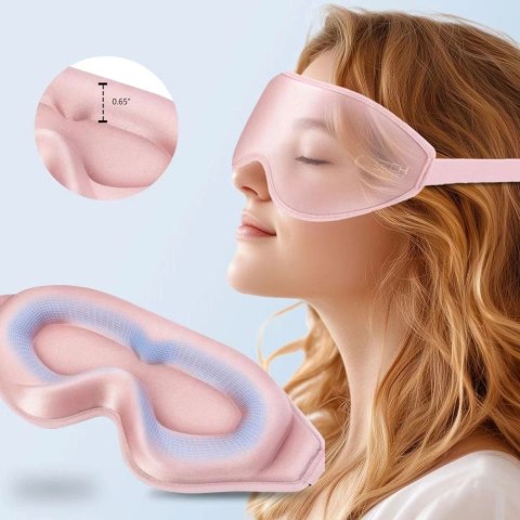 Maska do spania Tech-Protect Eyeshade Sleep Mask - różowa