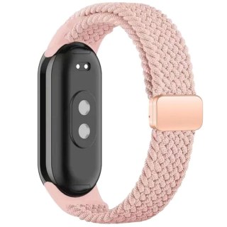 Pasek Tech-Protect NylonMag na Xiaomi Smart Band 8 / 9 / NFC - różowy