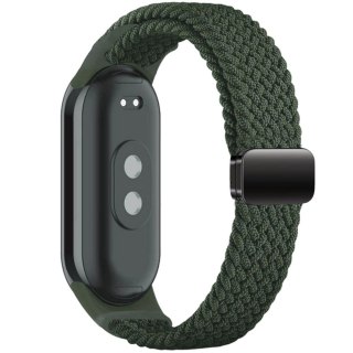 Pasek Tech-Protect NylonMag na Xiaomi Smart Band 8 / 9 / NFC - zielony