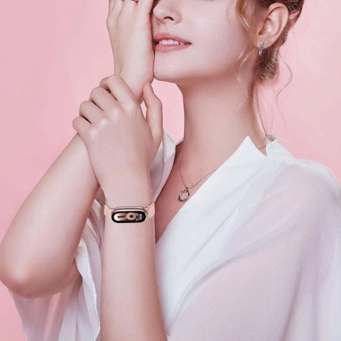 Pasek Tech-Protect NylonMag na Xiaomi Smart Band 8 / 9 / NFC - zielony Pasek Tech-Protect NylonMag na Xiaomi Smart Band 8 / 9 / NFC - zielony