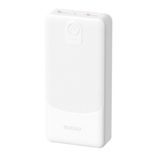 Powerbank Dudao K10Pro 2.4A 20000mAh 2 x USB-A - biały