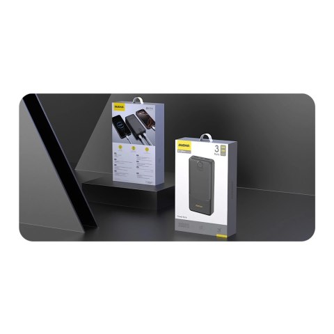 Powerbank Dudao K10Pro 2.4A 20000mAh 2 x USB-A - czarny Powerbank Dudao K10Pro 2.4A 20000mAh 2 x USB-A - czarny