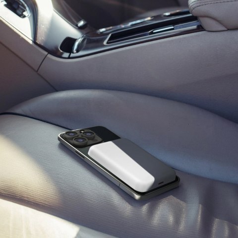 Powerbank magnetyczny Wozinsky WRW349YWS 10 000 mAh - biały Powerbank magnetyczny Wozinsky WRW349YWS 10 000 mAh - biały
