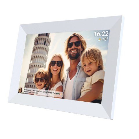 Ramka cyfrowa 10.1" Denver Frameo PFF-1064W - biała