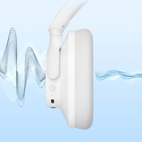 Słuchawki bezprzewodowe Tronsmart Sounfii Q20 ANC nauszne Bluetooth 5.3 - białe