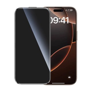Szkło hartowane prywatyzujące Ugreen z ramką instalacyjną na iPhone 16 Pro