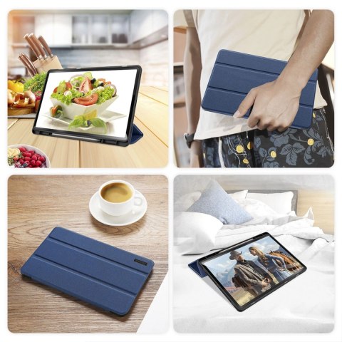 Etui Dux Ducis Domo na Samsung Galaxy Tab S10 Plus/S9 Plus/S9 FE Plus - niebieskie Etui Dux Ducis Domo na Samsung Galaxy Tab S10 Plus/S9 Plus/S9 FE Plus - niebieskie