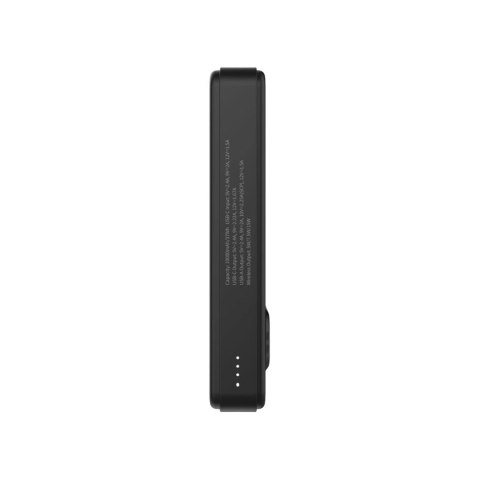 Powerbank Wozinsky WLWP-10KA0Y3S 22,5W PD Qi2 10000 mAh, z podstawką, 1x USB-A, 1x USB-C - czarny Powerbank Wozinsky WLWP-10KA0Y3S 22,5W PD Qi2 10000 mAh, z podstawką, 1x USB-A, 1x USB-C - czarny